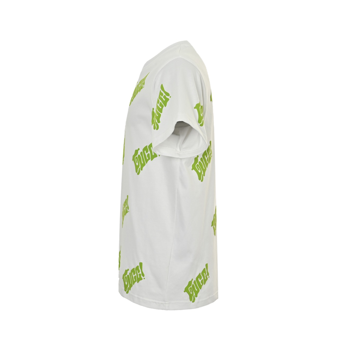 Gucci 25ss green foam print short-sleeve