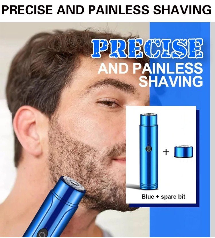 (🔥Last Day Promotion-SAVE 65% OFF)Mini Portable Rechargeable Electric Shaver-BUY 2 GET 10% OFF & FREE SHIPPING