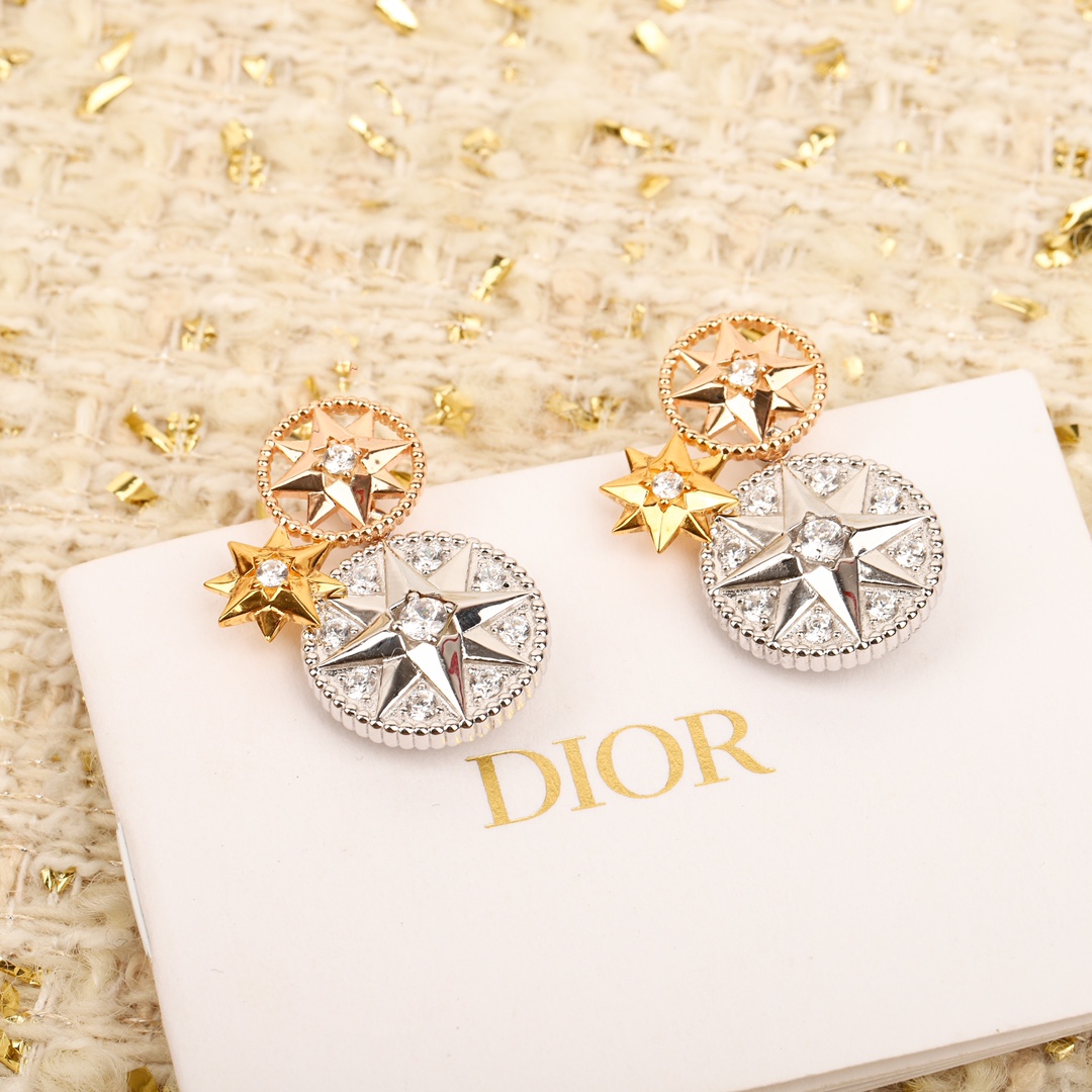 Dior Compass Earrings