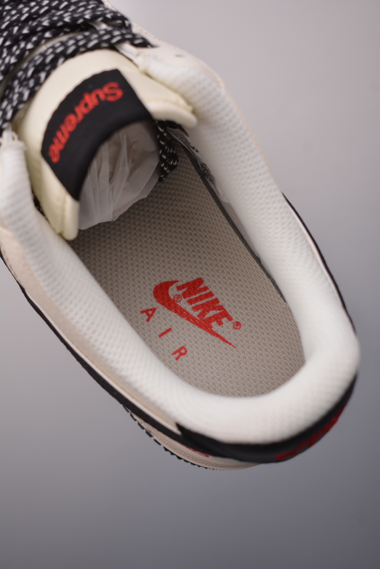 Supreme x Nike Air Force 1 Low Black, White and Red