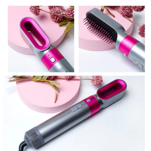 Hairdryer 5in1 Hair Styler Ceramic Curl Wave
