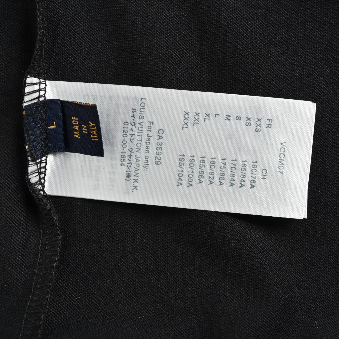Louis Vuitton 25ss tape logo 3D laminated short sleeves