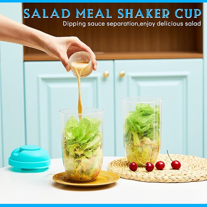 🍴Keep Fit Salad Meal Shaker Cup
