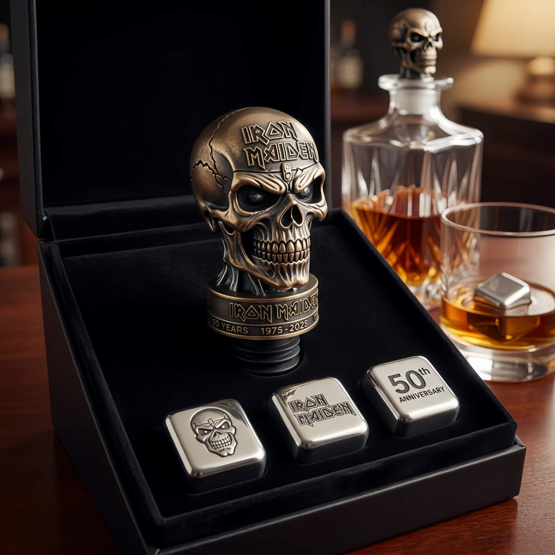 🤘 Iron Maiden 50th Anniversary Collector&rsquo;s Edition Liquor Set
