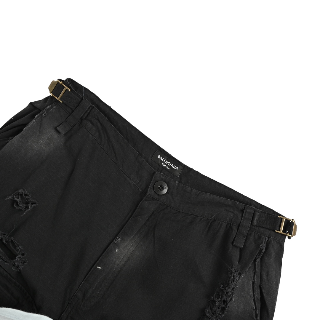 Balenciaga 23Fw detachable cargo overalls