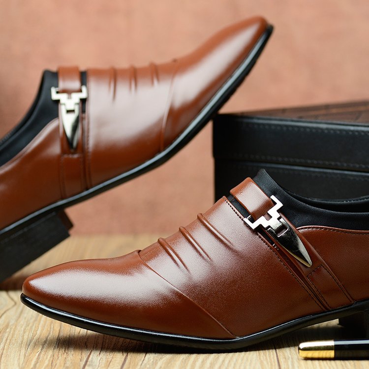 Men's Business Breathable Leather Shoes (Free Shipping)