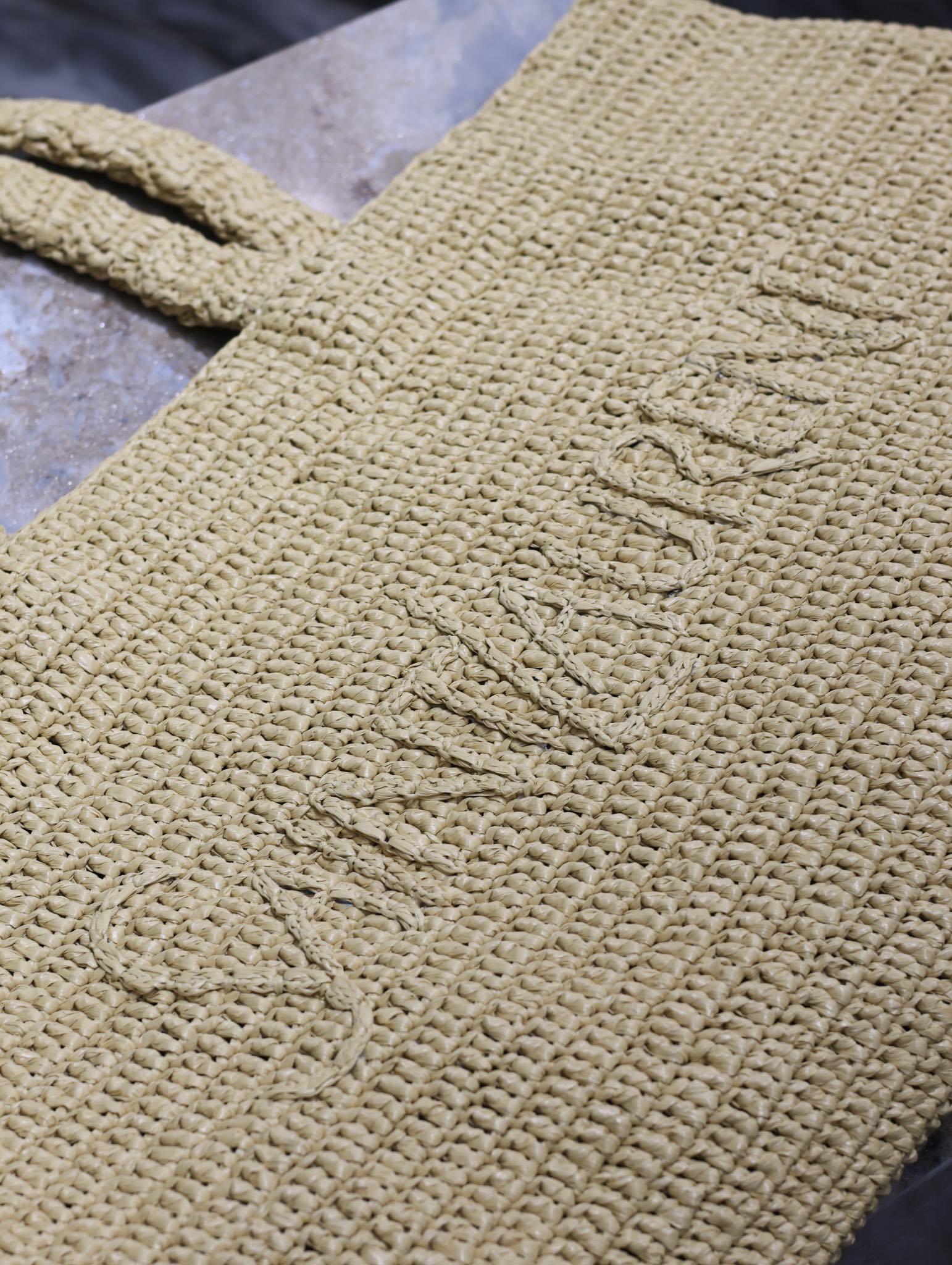Yves Saint Laurent Woven Tote Bag 379269