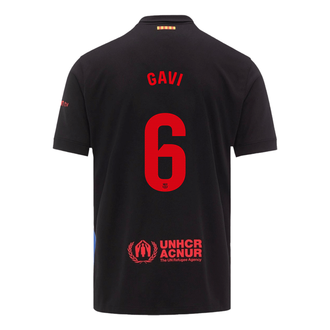 GAVI #6 Barcelona Away Custom Football Jersey 2024/25