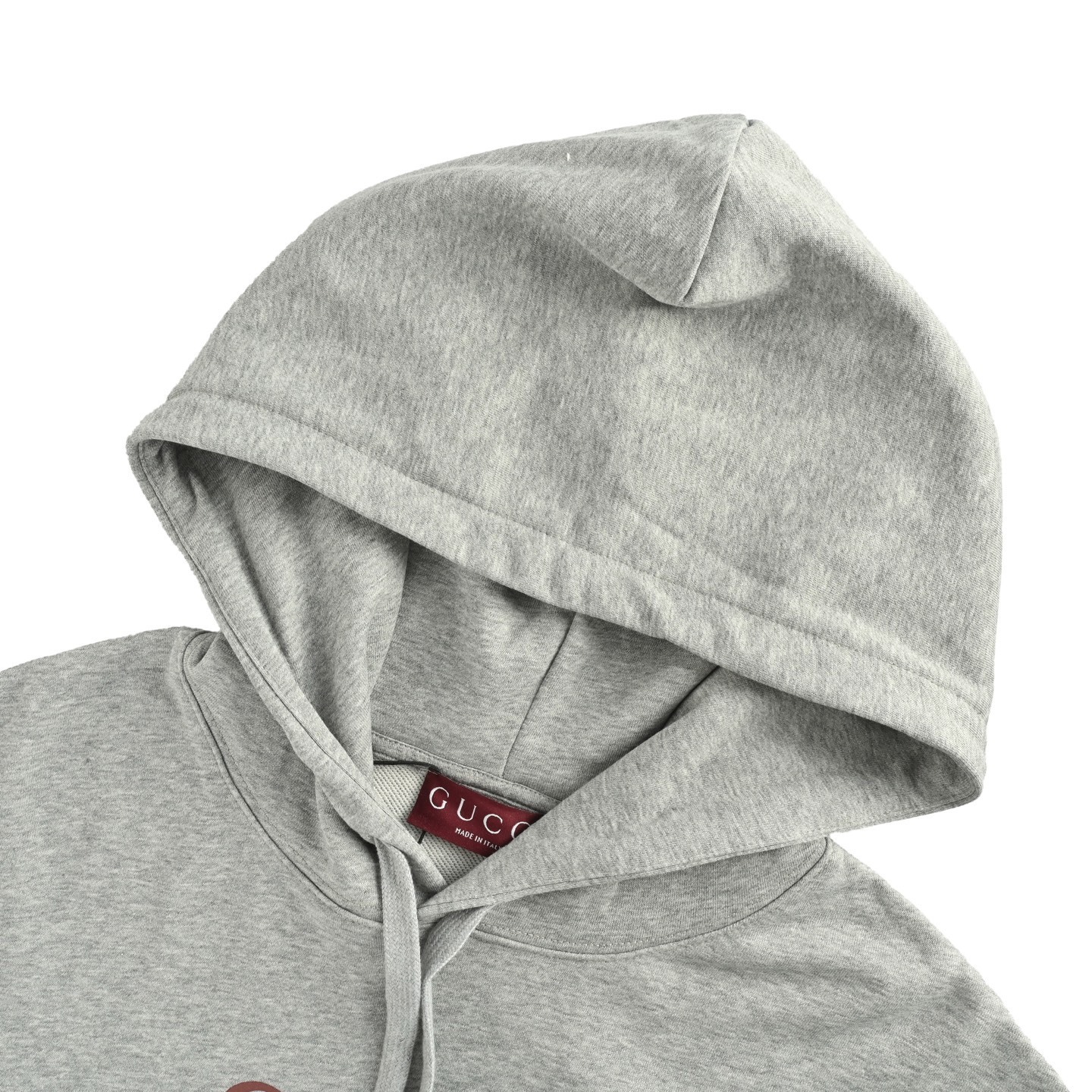 Gucci 25Fw block print hooded sweatshirt