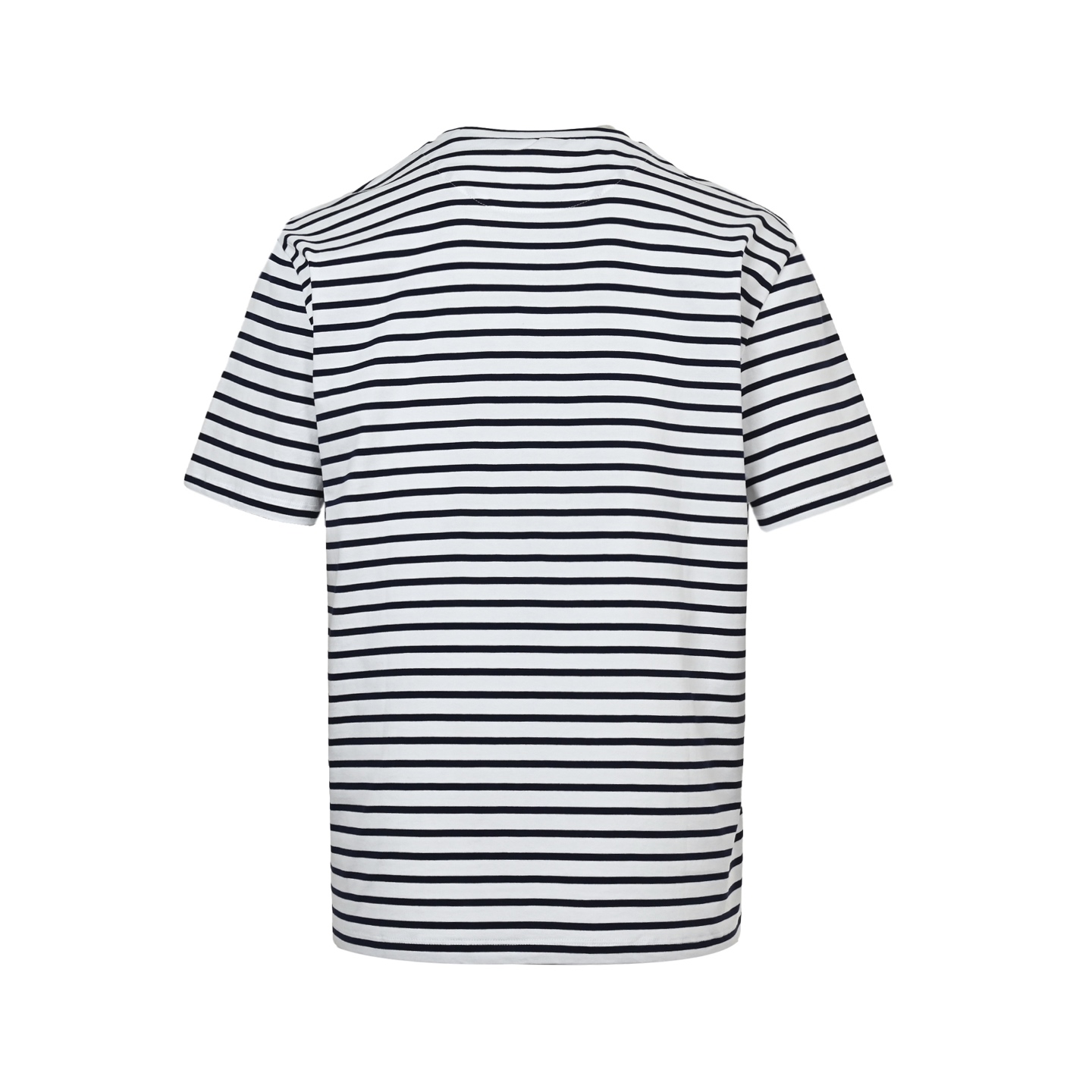 Prada 25ss pocket embroidered striped short sleeve
