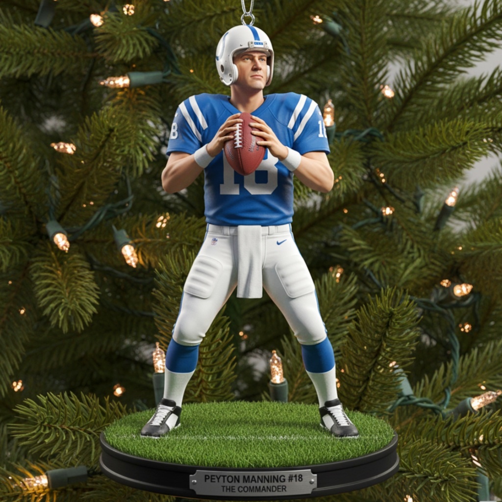 NFL Legend Christmas Keychain