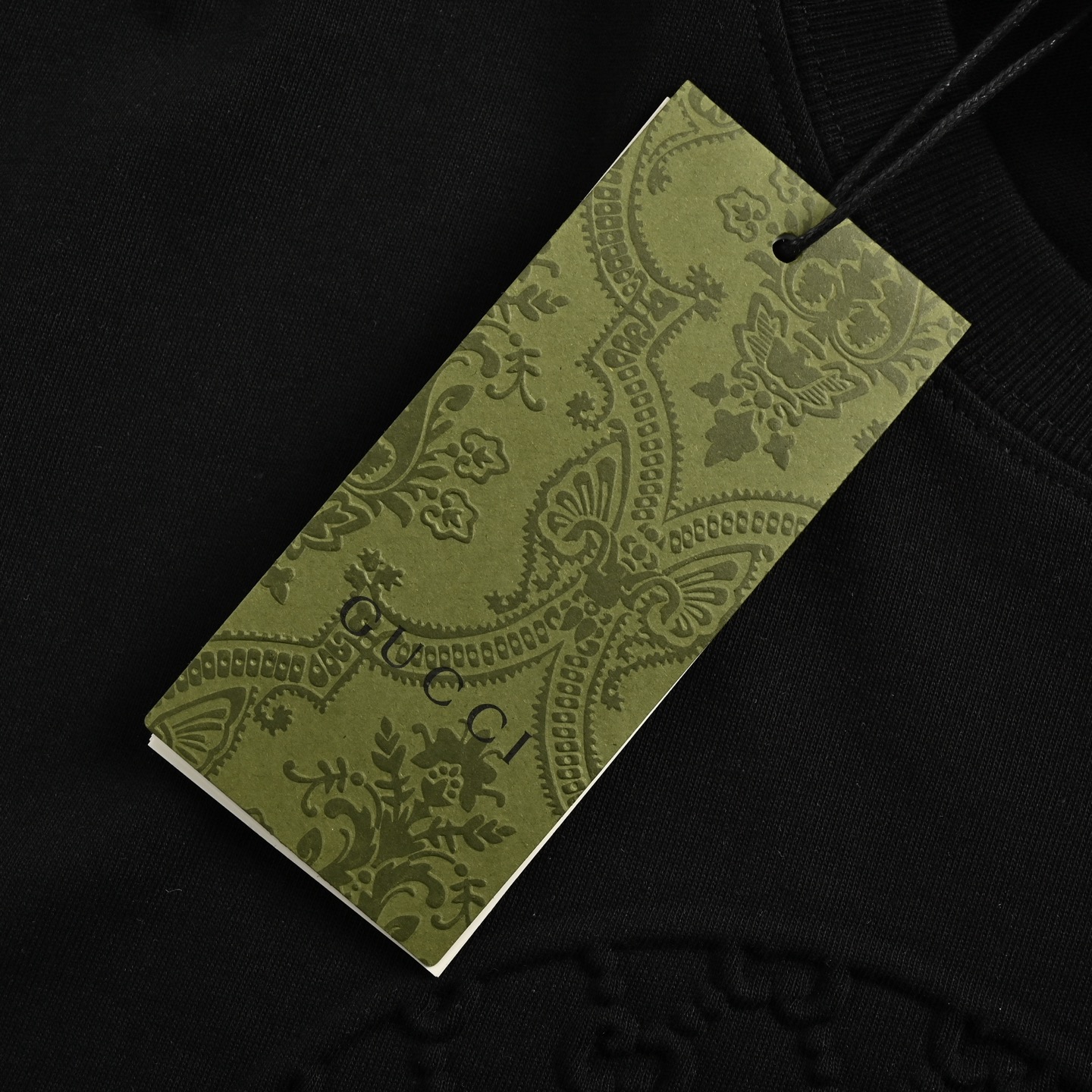 Gucci embossed logo short sleeves