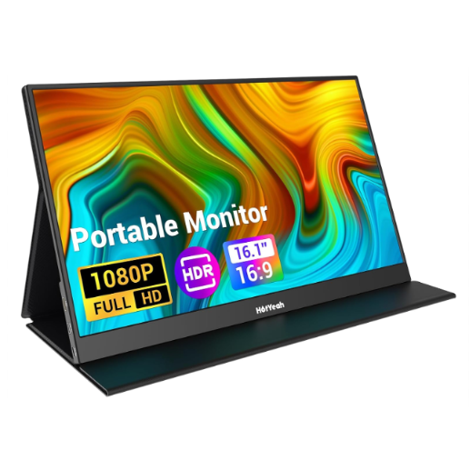 HotYeah Portable Monitor 16.1in 1080P FHD Laptop Monitor