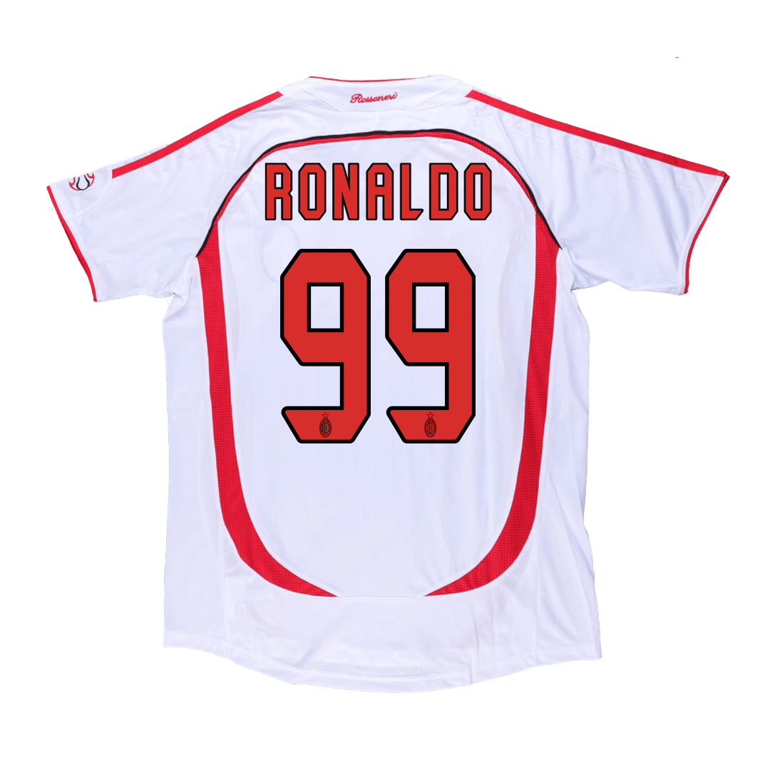 RONALDO #99 AC Milan Retro Away Football Shirt 2006/07