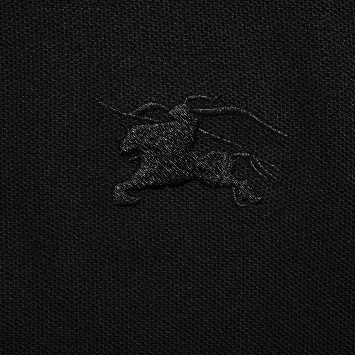 Burberry 25ss Warhorse Logo Embroidered Polo Short Sleeve