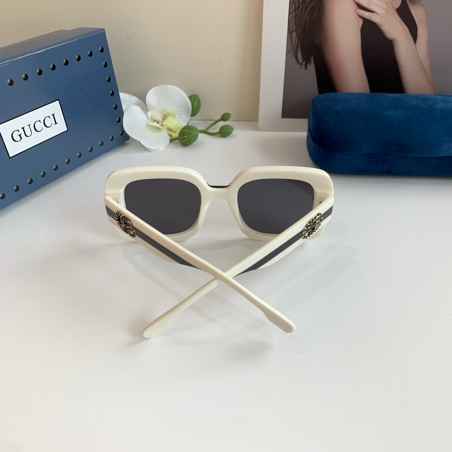 Gucci Square Frame Sunglasses