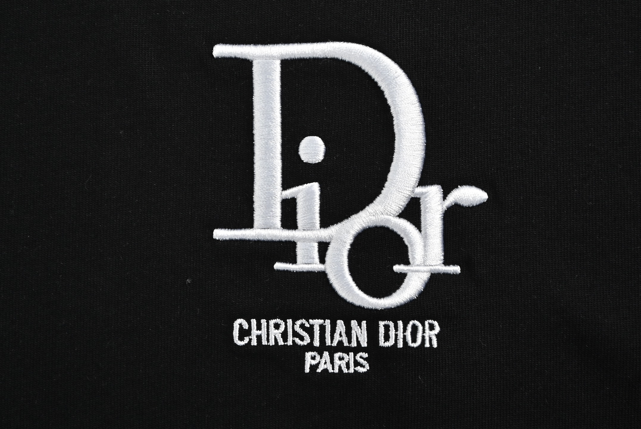 Dior 25ss patch monogram embroidered short sleeves
