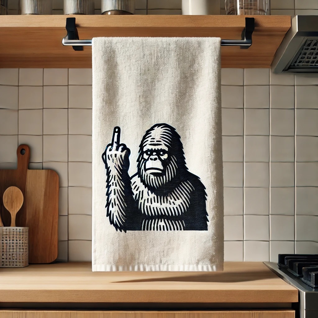 Bigfoot Towel