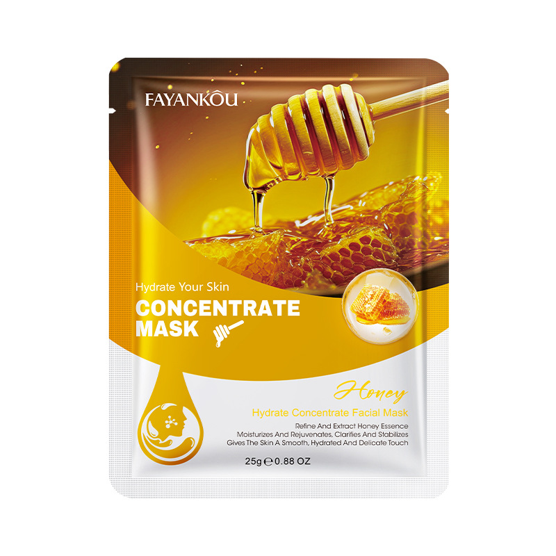 Plant fruit mask moisturizes and hydrates the skin, deeply soothes the skin, and provides long-lasting moisturizing