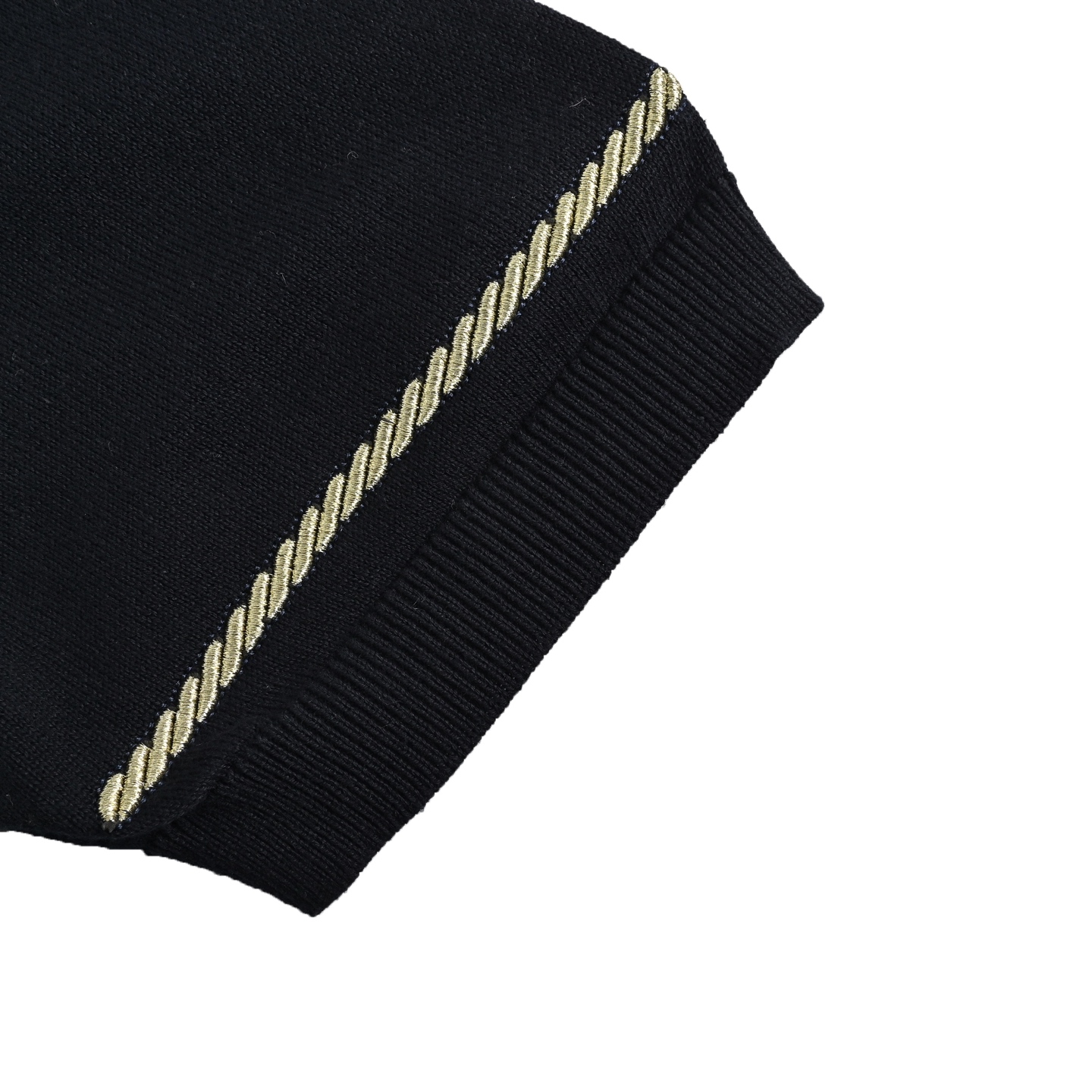 Louis Vuitton 25ss America's Cup Series Gold Button Knitted Polo Short Sleeve