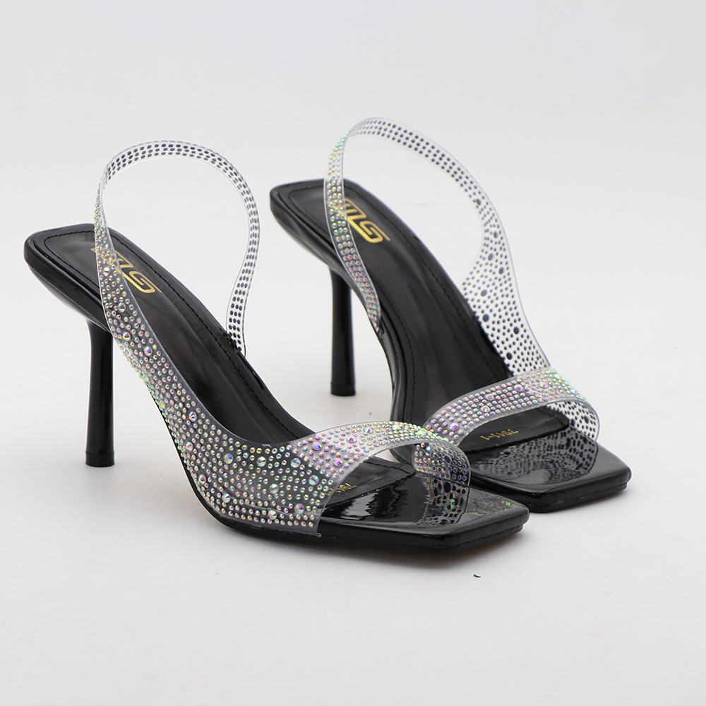 👠👠Versatile sexy women's square toe high heels