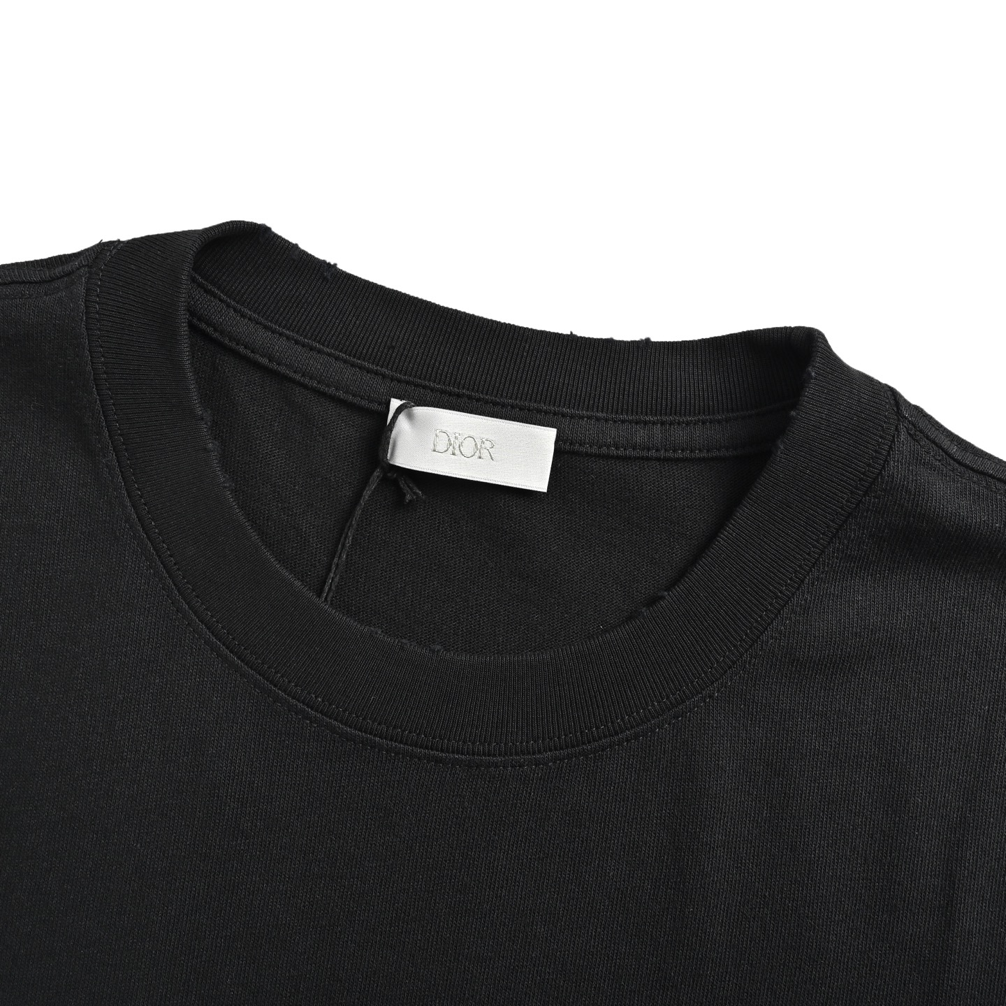 Dior 25ss towel embroidery letter short sleeve