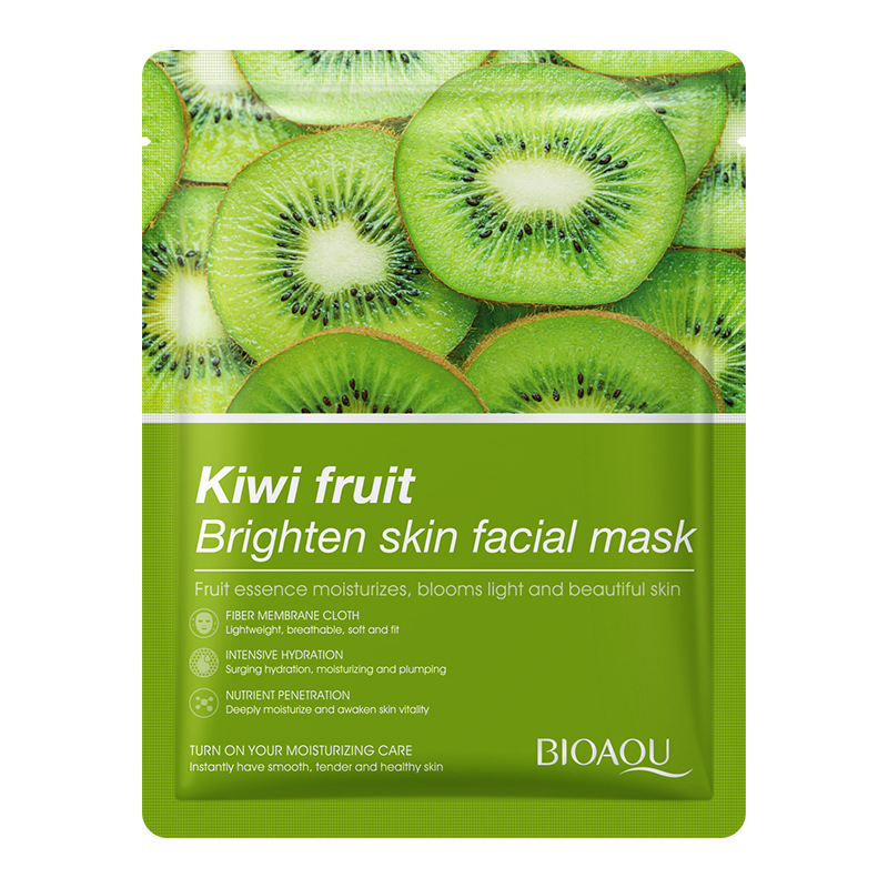 Plant fruit mask sheet pack hydrates and moisturizes to keep skin vibrant and healthy