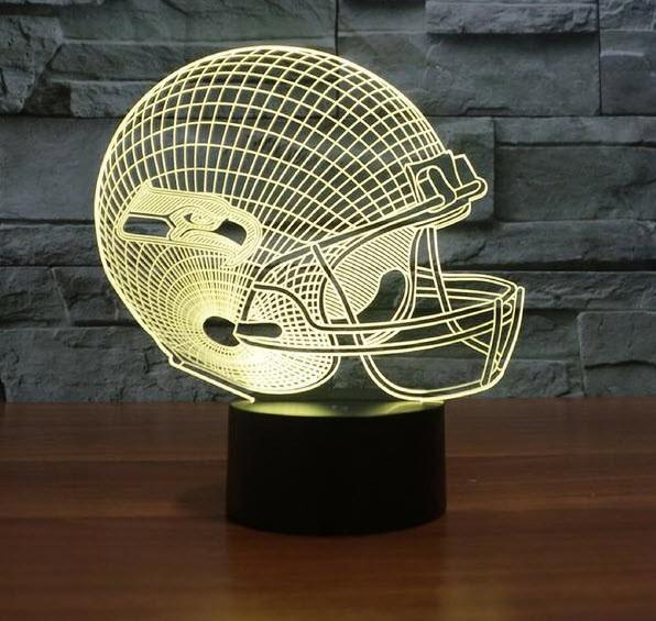 SEATTLE SEAHAWKS 3D LED LIGHT LAMP