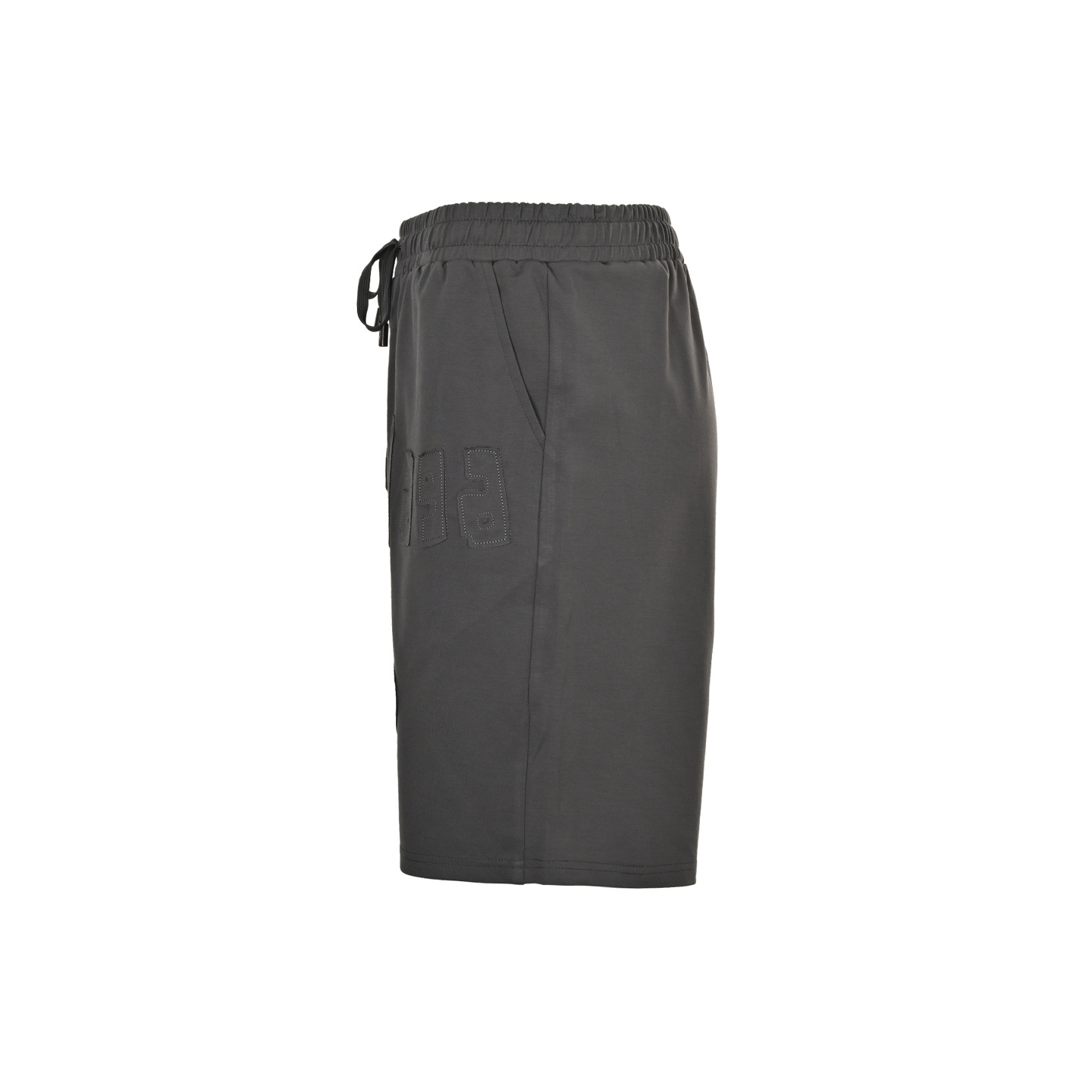 Balenciaga 25ss patchwork embroidered logo shorts
