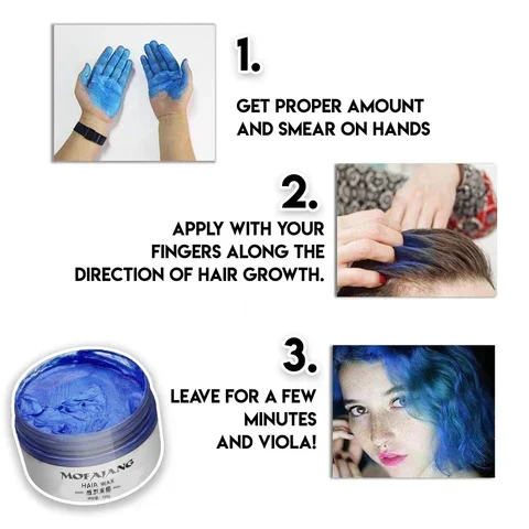 👍2024 New Arrival- 50% OFF💥Disposable Hair Color Wax