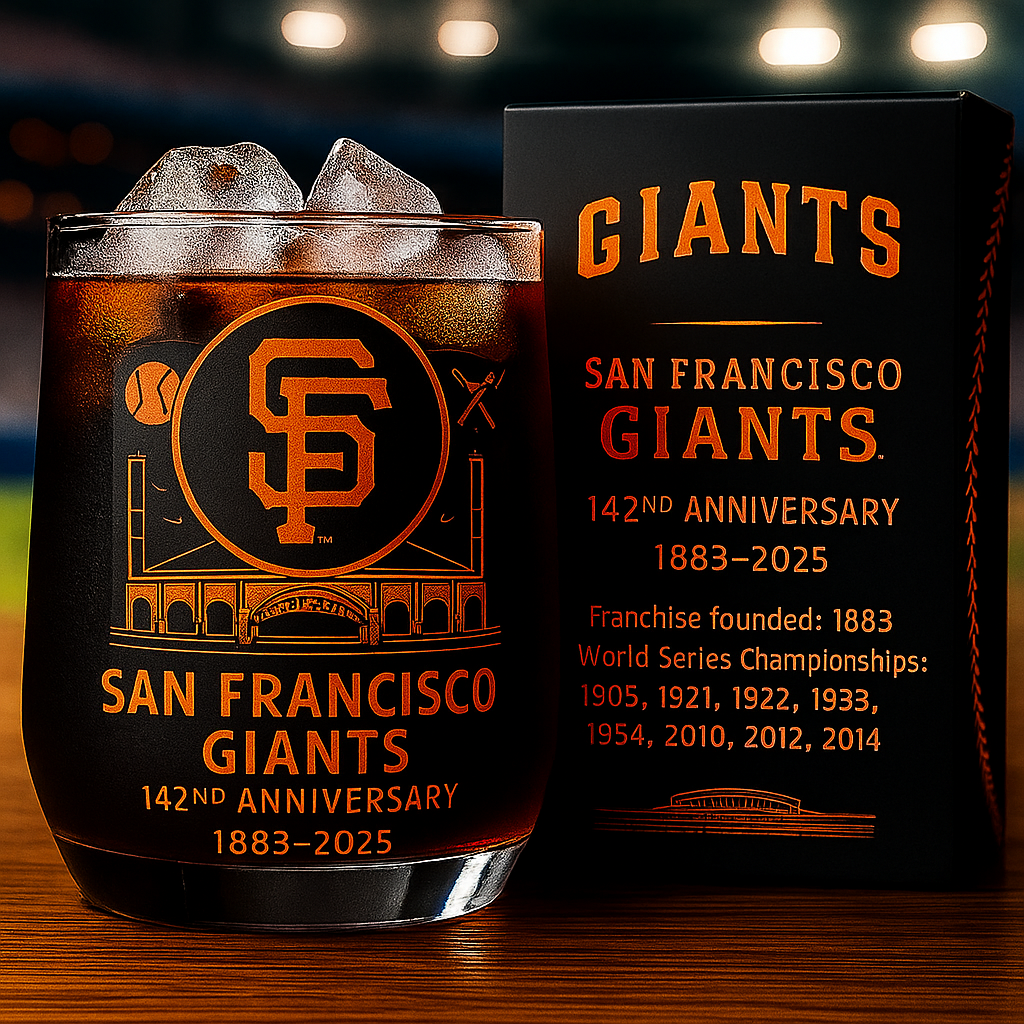 MLB Legends Anniversary Whiskey Glass