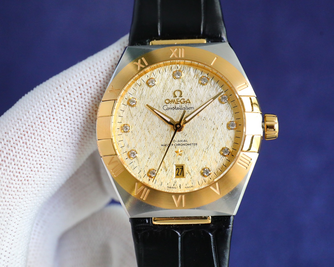 Omega fifth generation constellation series men's watch