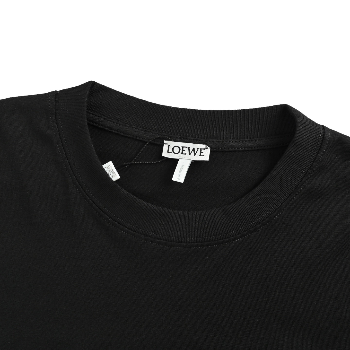 Loewe 25ss Loe gradient letter embroidered short sleeve