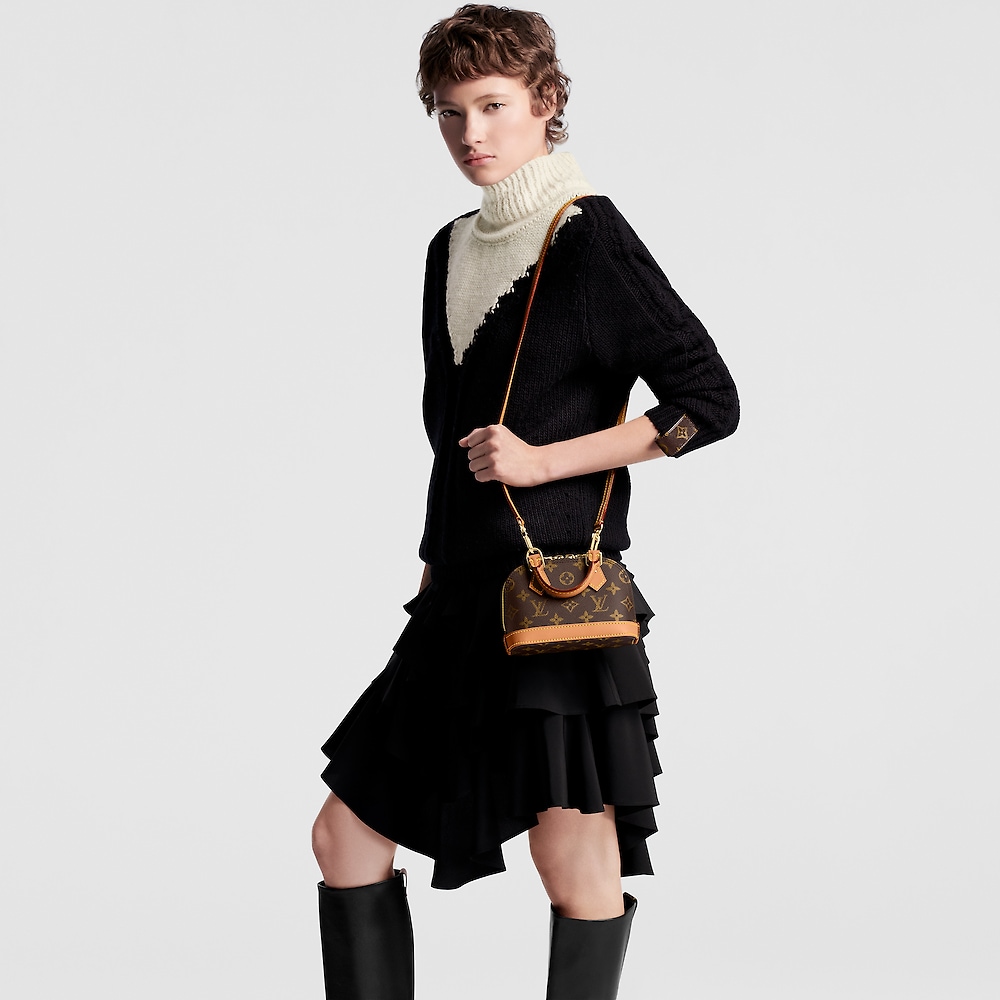 Louis Vuitton NANO ALMA Handbag M82717