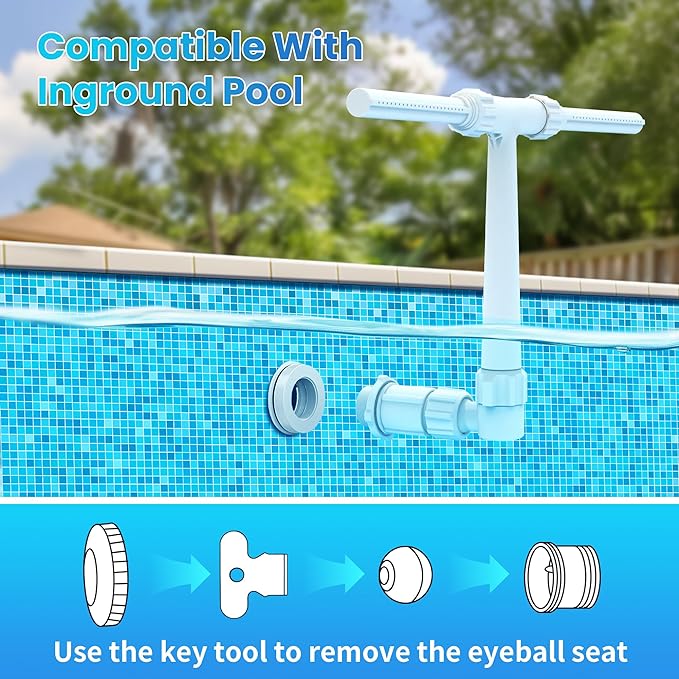 🔥Last Day Promotion-SAVE 50% OFF🔥Pool Fountain Sprayer With 7 Color Changing Night Lights🔥Buy 2 items and save 10% off & Free Shipping