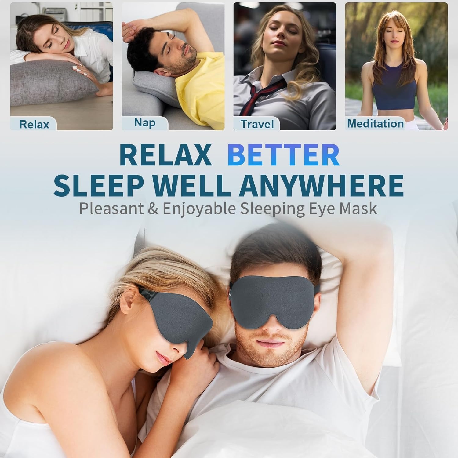 💥ON SALE💥Sleep masks are suitable for people who sleep on their sides.