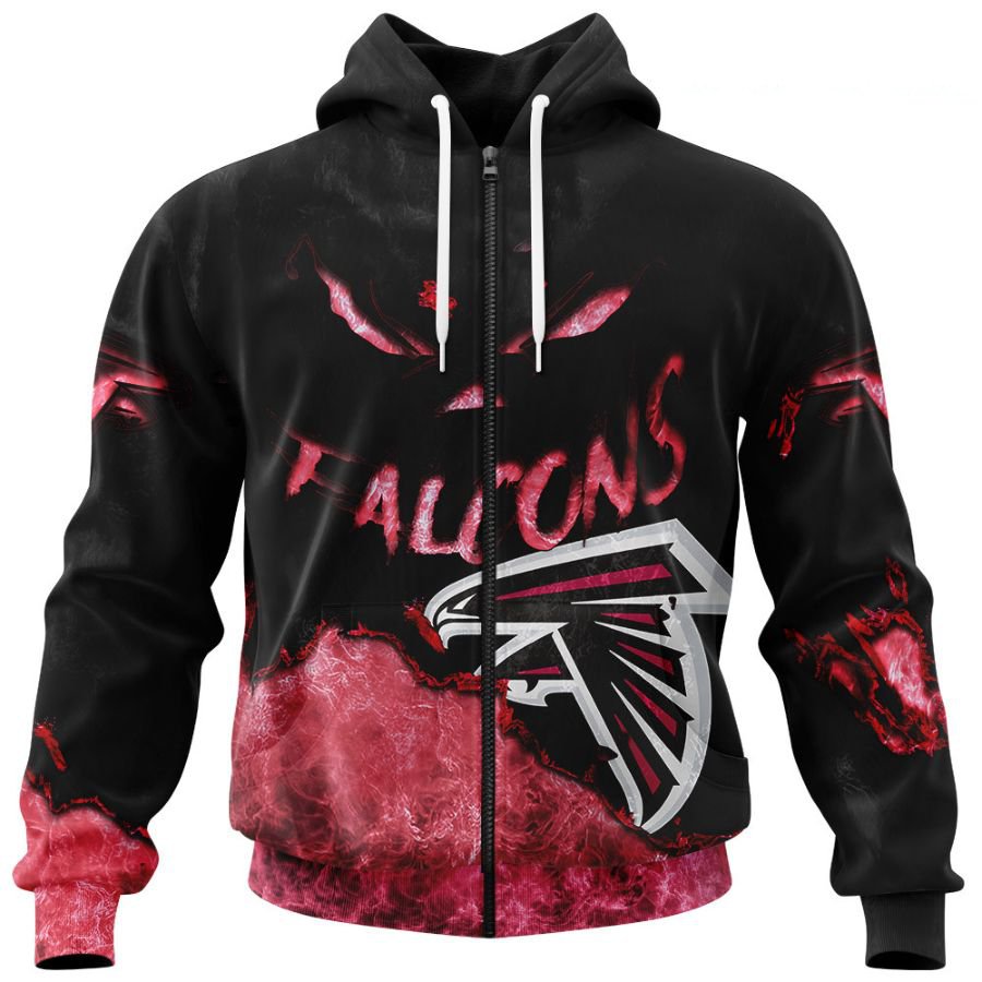 ATLANTA FALCONS 3D HOODIE HALLOWEEN001