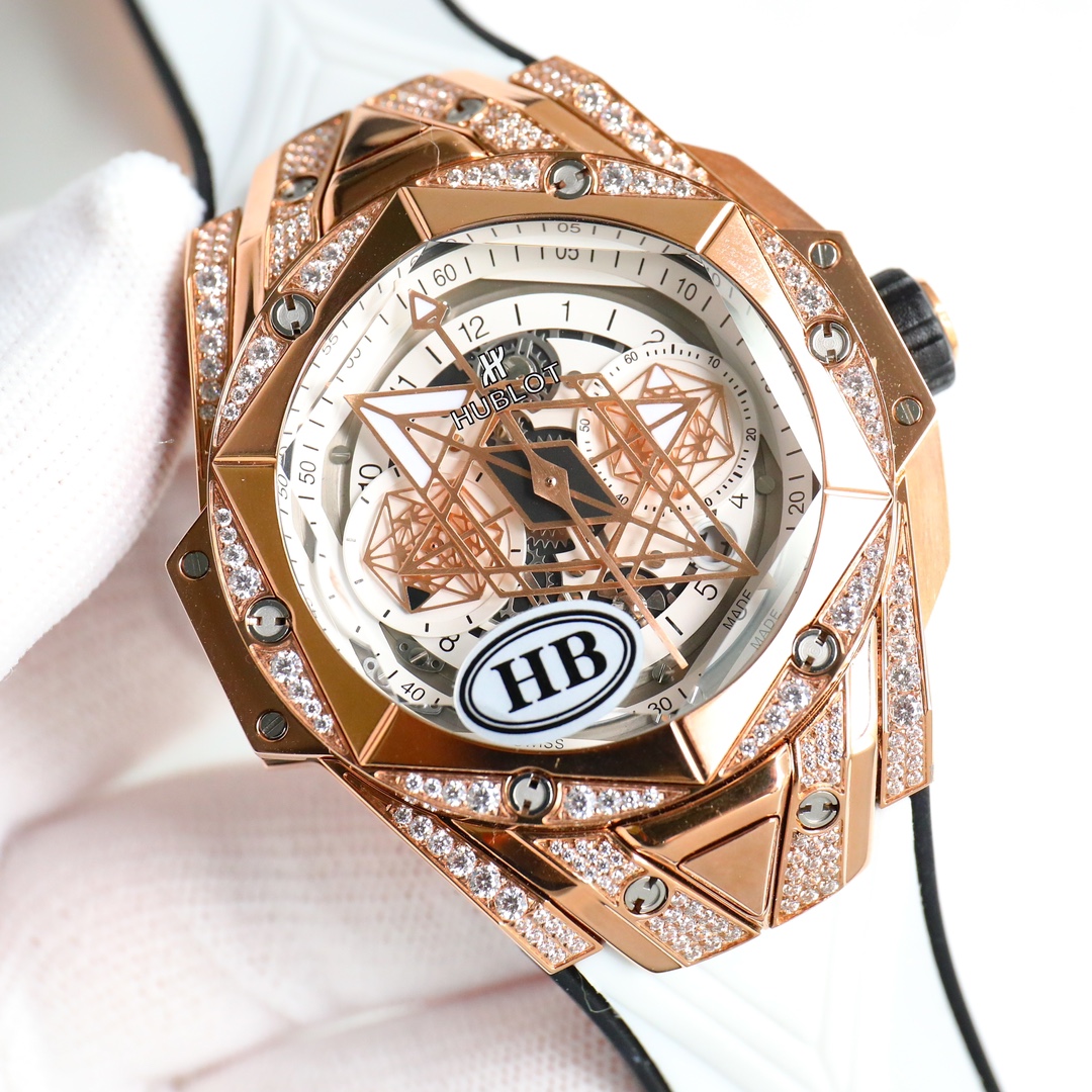 Hublot Big Bang Sang Bleu Ⅱ Tattoo Second Generation Watch