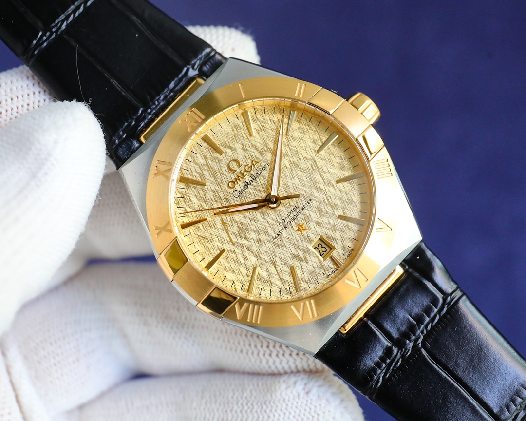 Omega fifth generation constellation series men's watch