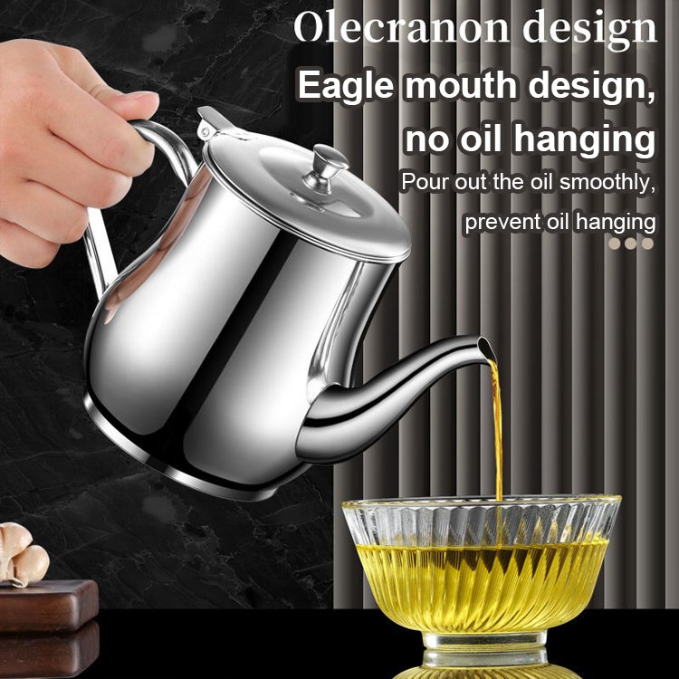 🔥Last Day-[SAVE 50% OFF]-Kitchen Multi-use Stainless Steel Oil Filter Pot-BUY 2 GET 10% OFF & FREE SHIPPING