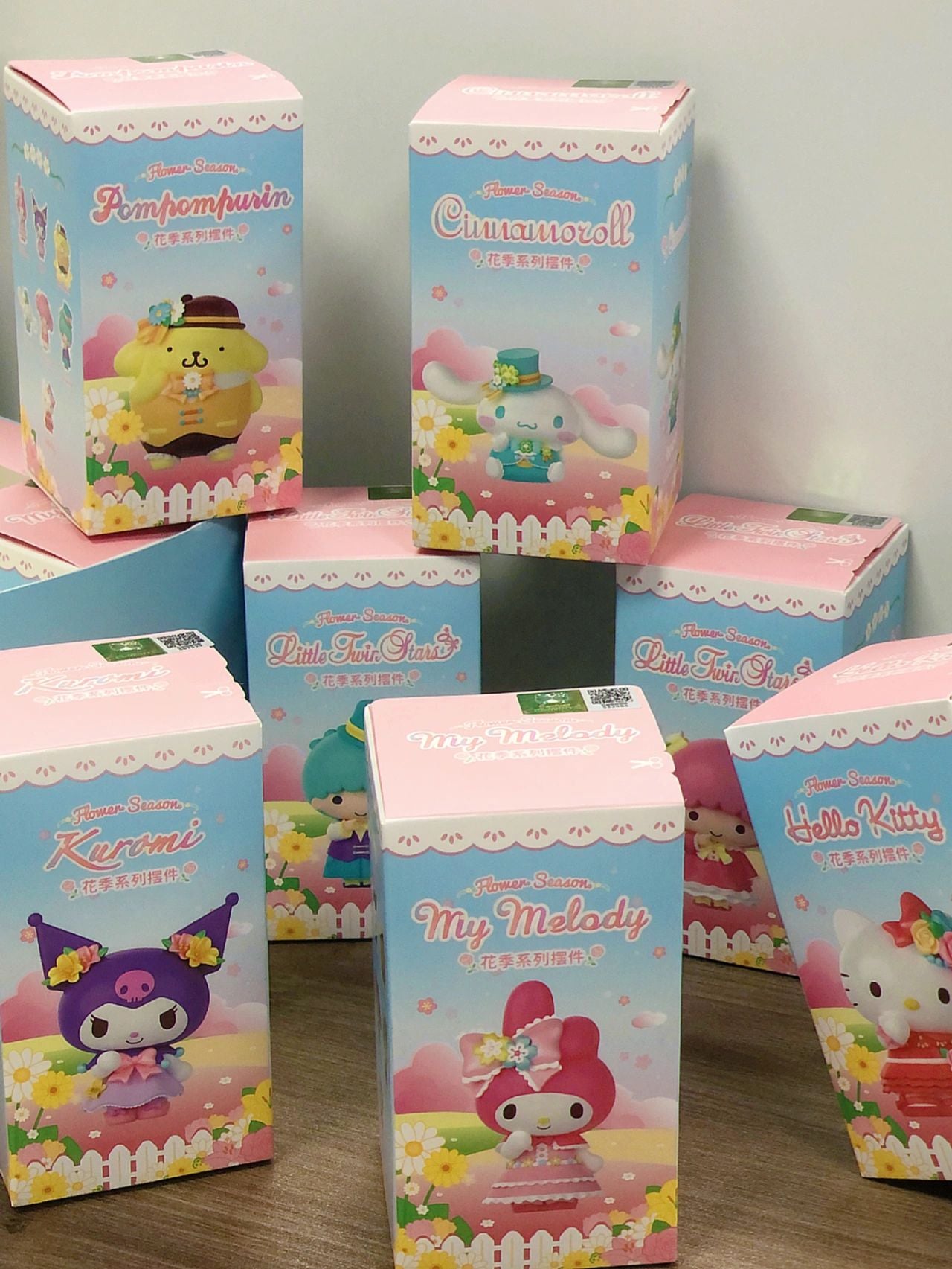 Sanrio Flower Season Figurines
