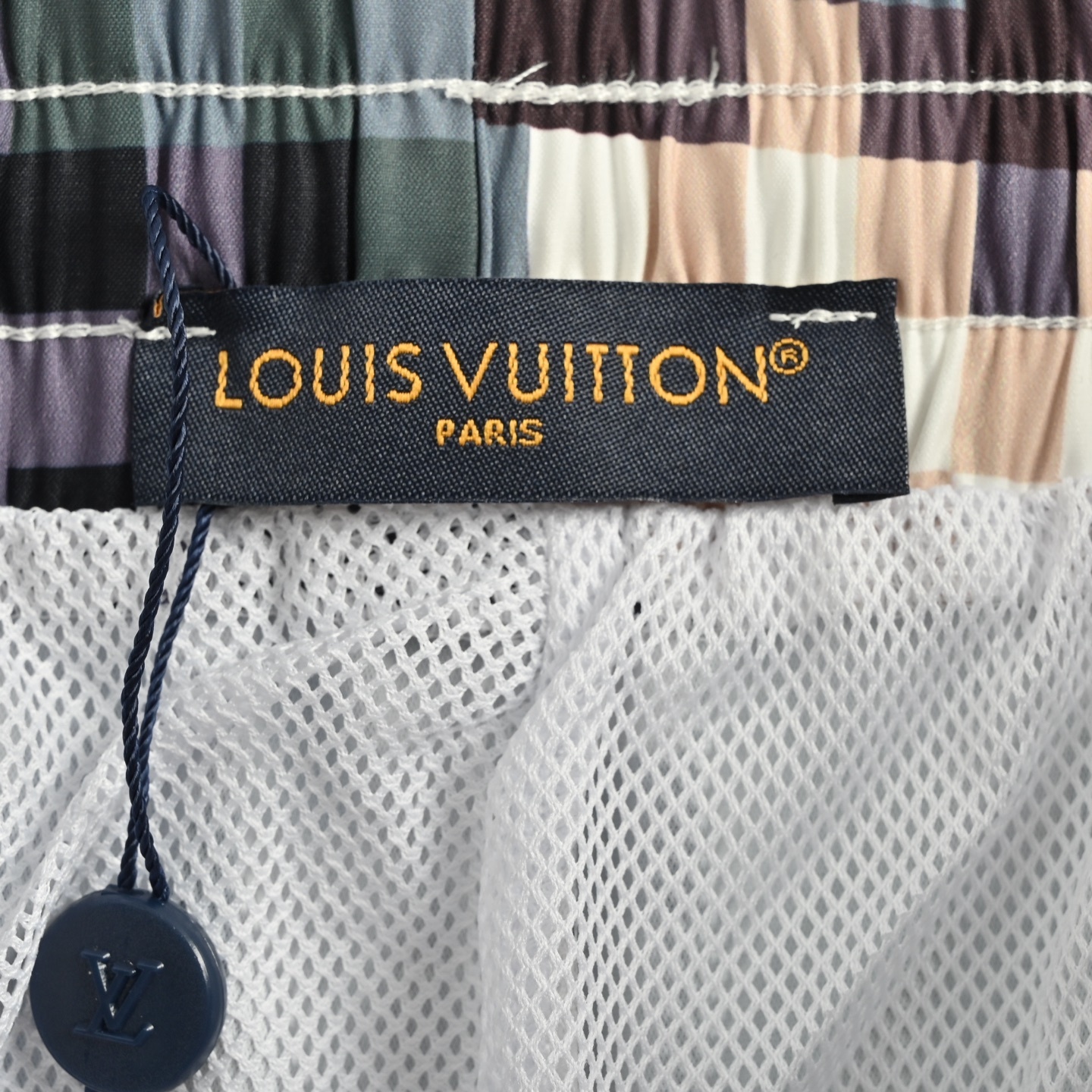 Louis Vuitton 25ss mosaic monogram beach shorts