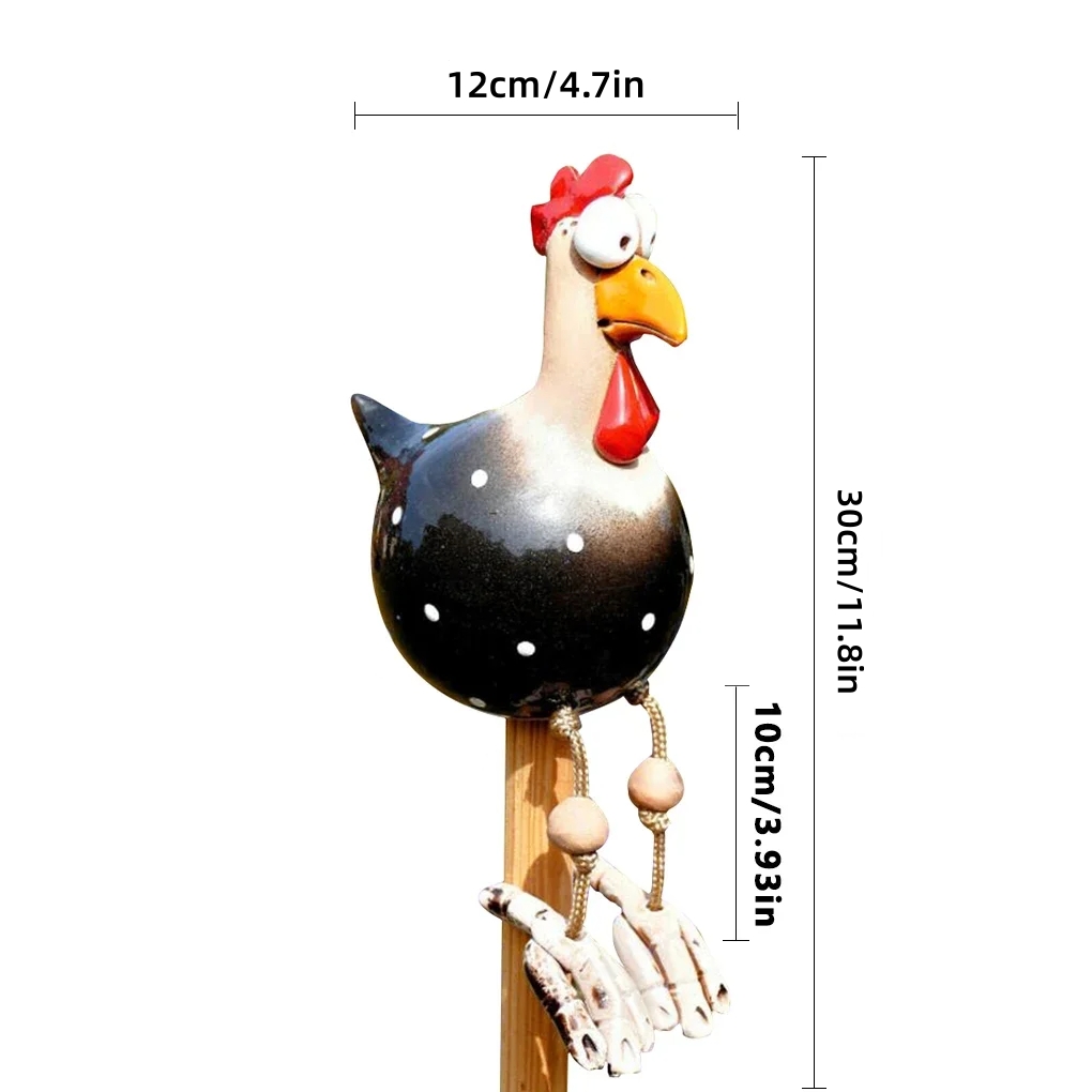 🔥Last Day 50% OFF🔥Funny Chickens Statues-Chicken Fence Decoration📦BUY 2 GET FREE SHIPPING NOW