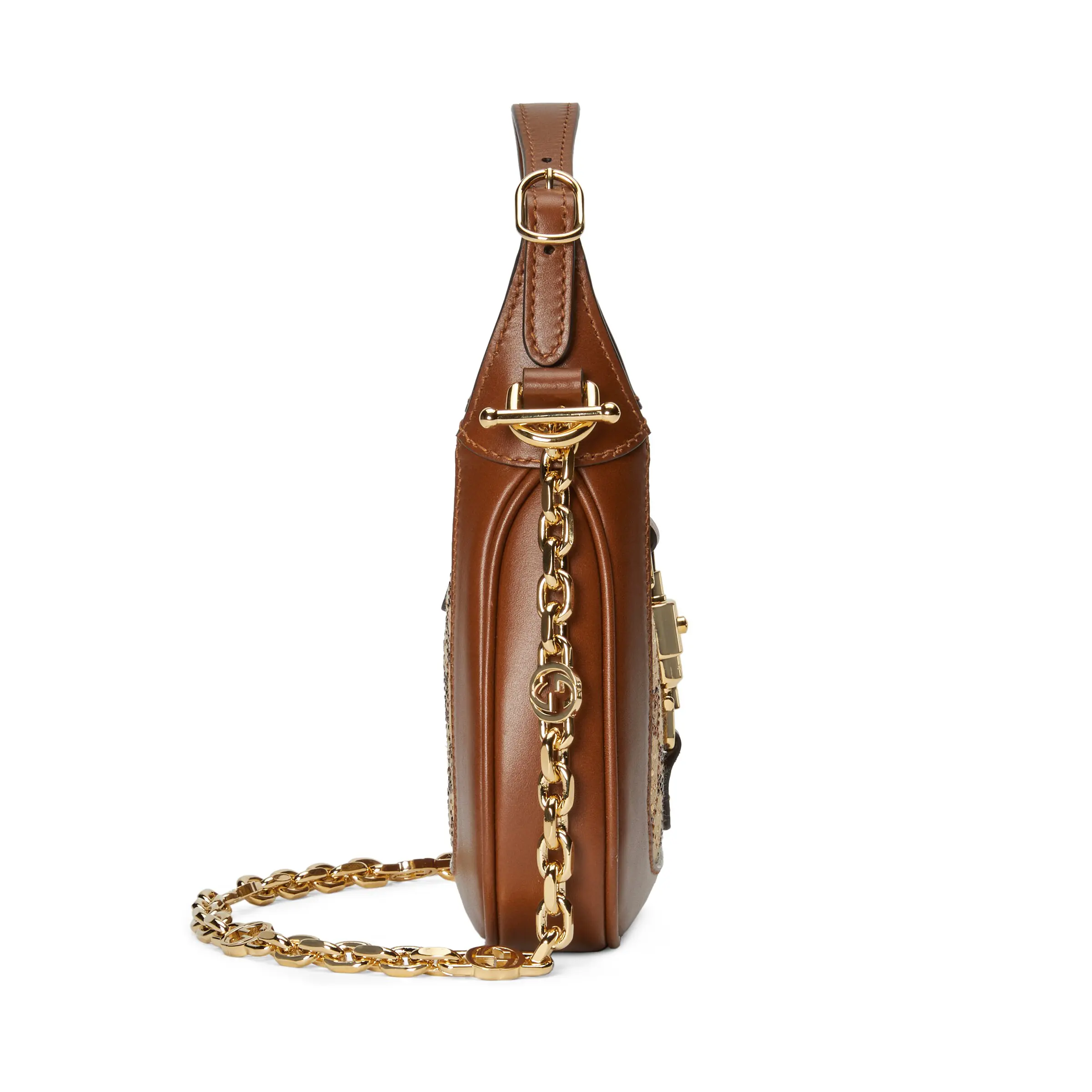 Gucci Jackie 1961 series crystal mini handbag