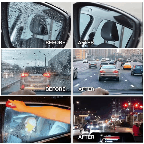 🔥ON SALE ALERT!🔥Car Glass Cleaner Brush For Car Windshield Oil Film Cleaner