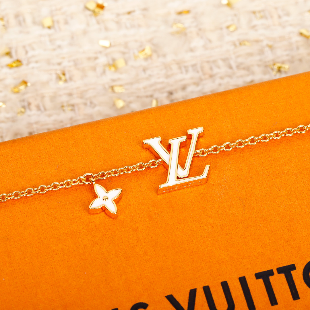 Louis Vuitton logo bracelet