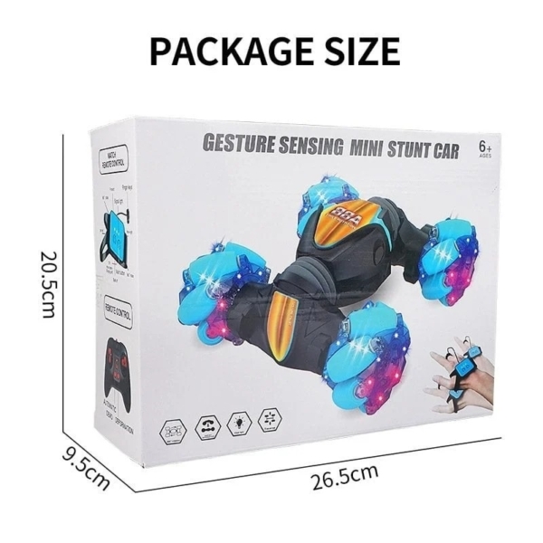 Drift Stunt–(🔥Last Day Promotion-SAVE 50% OFF)-Gesture Sensing RC Stunt Car With Light & Music BUY 1 FREE SHIPPING