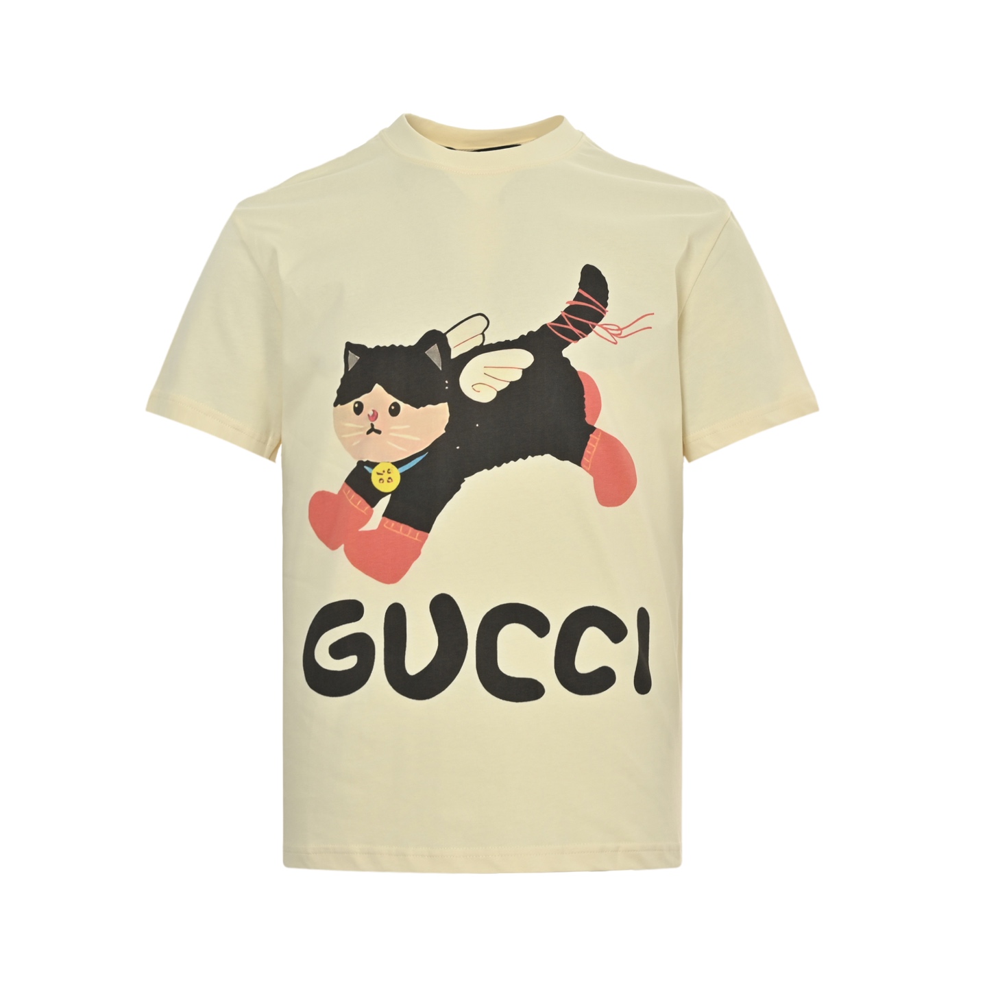 Gucci 25ss fun cartoon series printed short sleeves