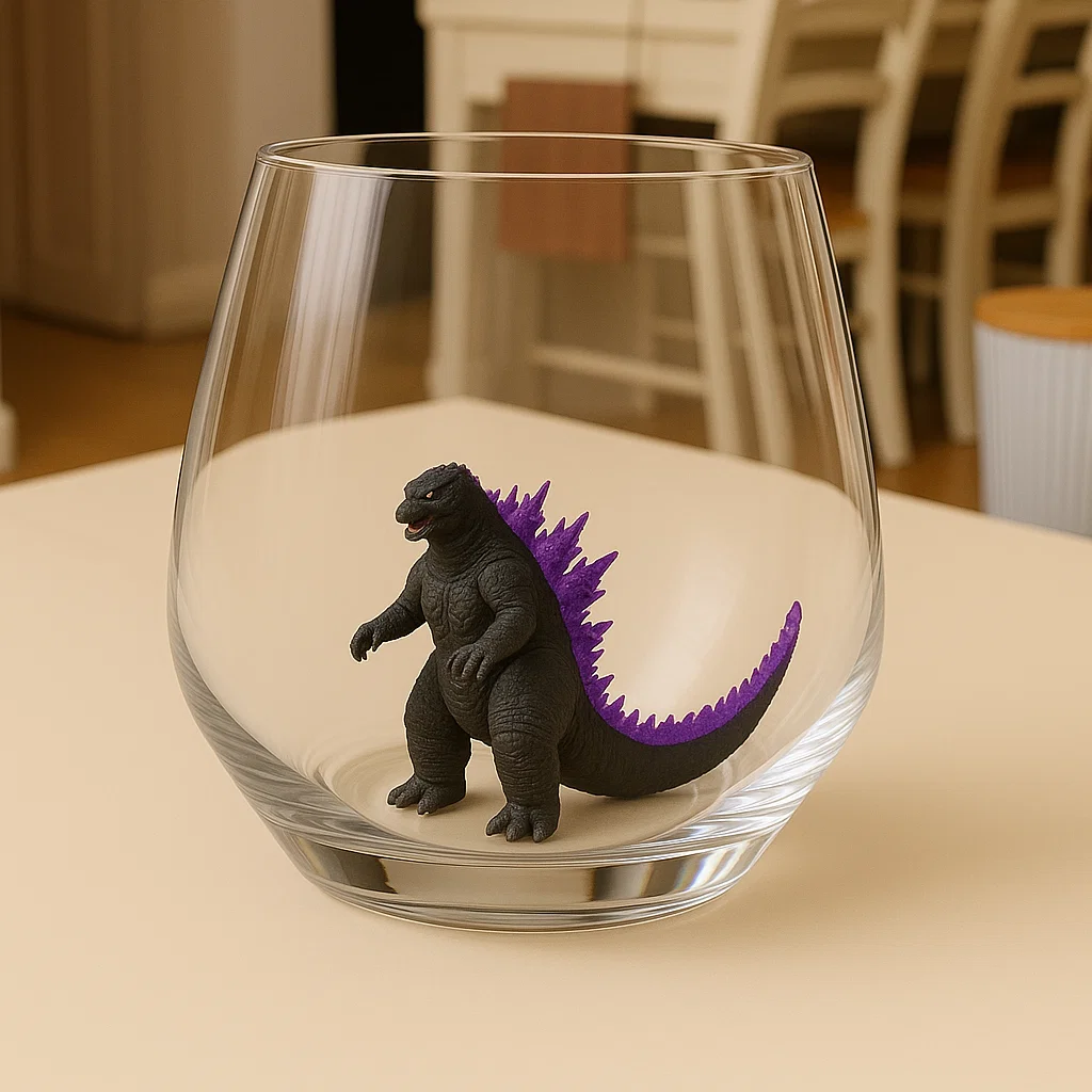 This King of Beasts Glass