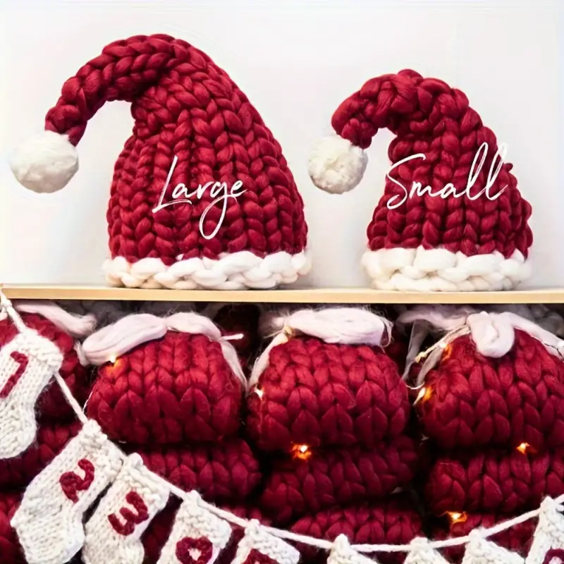 🎅🏼🎅🏼 Warm Velvet Knit Christmas Hat